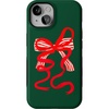 image:imageCasely iPhone 14 Case  Santas Favorite  Holiday Bow  Bold Protective Design  MagSafe Compatible Design