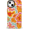 image:imageCasely iPhone 14 Case  Tropical Color Splash  Abstract Retro  Bold Protective Design  Compatible with MagSafe