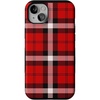 image:imageCasely iPhone 14 Plus Case  As if  Red Plaid  Compatible with MagSafe  Bold Protective Design