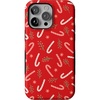 image:imageCasely iPhone 14 Pro Max Case  Peppermint Kiss  Candy Cane  Bold Protective Design  MagSafe Compatible Design
