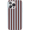 image:imageCasely iPhone 14 Pro Max Case  Sunday in Brooklyn  Chocolate Blue Stripes  Compatible with MagSafe  Classic Ultra Thin Design