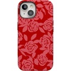 image:imageCasely iPhone 15 Case  Final Rose  Red amp Pink Floral  Bold Protective Design  MagSafe Compatible Design