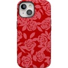 image:imageCasely iPhone 15 Plus Case  Final Rose  Red amp Pink Floral  Bold Protective Design  MagSafe Compatible Design