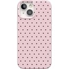 image:imageCasely iPhone 15 Plus Case  On the Dot  Pink amp Brown Polka Dot  Compatible with MagSafe  Classic Ultra Slim Design