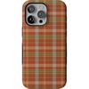 image:imageCasely iPhone 15 Pro Case  Spiced Chai  Fall Plaid  Bold Protective Design  MagSafe Compatible Design