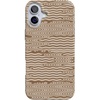 Mocha Ripple | Brown Waves