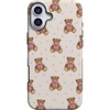 image:imageCasely iPhone 16 Plus Case  Cuddle Up  Teddy Bear  Bold Protective Design  MagSafe Compatible Design
