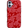 image:imageCasely iPhone 16 Plus Case  Final Rose  Red amp Pink Floral  Bold Protective Design  MagSafe Compatible Design