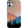 image:imageCasely iPhone 16 Plus Case  Into the Wild  White Snow Leopard  Compatible with MagSafe  Classic Ultra Slim DesignGolden Hour  Mountain Sunset