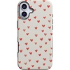 image:imageCasely iPhone 16 Plus Case  Love Letters  Doodle Hearts  Bold Protective Design  MagSafe Compatible Design