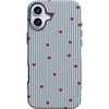 image:imageCasely iPhone 16 Plus Case  Love Lines  Blue Stripes  Bold Protective Design  MagSafe Compatible Design