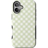 image:imageCasely iPhone 16 Plus Case  Mint Lattice  Sunday Best  Bold Protective Design  Compatible with MagSafe