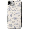 image:imageCasely iPhone 16e Case  Graveyard Gathering  Skeleton Picnic  Bold Protective Design  MagSafe Compatible Design