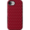 image:imageCasely iPhone 16e Case  On the Dot  Maroon Polka Dot  Bold Protective Design  MagSafe Compatible Design