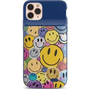 image:imageCasely Power 20 Case Compatible with iPhone 11 Pro Max  All Smiles  Smiley Face Sticker Case