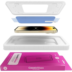 image:imageCasely Screen Protector for iPhone 12 Pro Max Tempered Glass Screen ProtectoriPhone 15 Pro