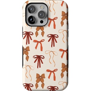 image:imageCasely iPhone 13 Pro Max Case  Fall Girlie  Pumpkin Spice Bows  Bold Protective Design  MagSafe Compatible Design