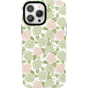 image:imageCasely iPhone 13 Pro Max Case  Hydrangea Haze  Floral Garden  Bold Protective Design  Compatible with MagSafe