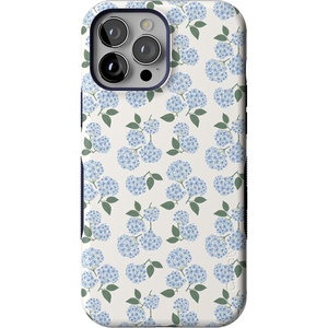 image:imageCasely iPhone 13 Pro Max Case  Nantucket Cottage  Blue Hydrangea  Bold Protective Design  Compatible with MagSafe