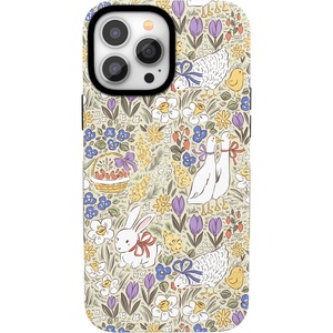 image:imageCasely iPhone 13 Pro Max Case  Storybook Stroll  Spring Garden  Bold Protective Design  Compatible with MagSafe