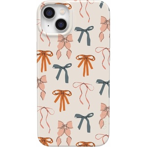 image:imageCasely iPhone 14 Case  Falling for You  Plum Floral  Compatible with MagSafe  Classic Ultra Slim DesignGourdy Girlie  Harvest Bows