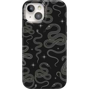 image:imageCasely iPhone 14 Case  Falling for You  Plum Floral  Compatible with MagSafe  Classic Ultra Slim DesignWere Ready For It  Black Serpent