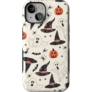image:imageCasely iPhone 14 Case  Feeling Witchy  Haunted Halloween  Bold Protective Design  Compatible with MagSafe