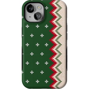 image:imageCasely iPhone 14 Case  Grandpas Sweater  Holiday Knit  Bold Protective Design  MagSafe Compatible Design