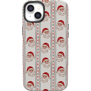 image:imageCasely iPhone 14 Case  Jolly St Nick  Retro Claus  Bold Protective Design  MagSafe Compatible Design