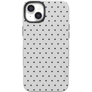 image:imageCasely iPhone 14 Case  On the Dot  White Polka Dot  Bold Protective Design  Compatible with MagSafe