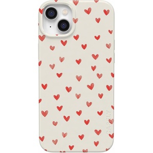 image:imageCasely iPhone 14 Plus Case  Final Rose  Red amp Pink Floral  Compatible with MagSafe  Classic Ultra Slim DesignLove Letters  Doodle Hearts
