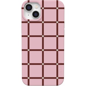 image:imageCasely iPhone 14 Plus Case  Final Rose  Red amp Pink Floral  Compatible with MagSafe  Classic Ultra Slim DesignUptown Gridlock  Pink Checkerboard
