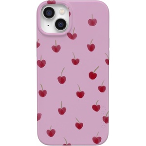 image:imageCasely iPhone 14 Plus Case  Final Rose  Red amp Pink Floral  Compatible with MagSafe  Classic Ultra Slim DesignVery Cherry  Painted Cherries