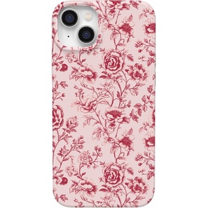 image:imageCasely iPhone 14 Plus Case  Final Rose  Red amp Pink Floral  Compatible with MagSafe  Classic Ultra Slim DesignVintage Belle  Floral Toile