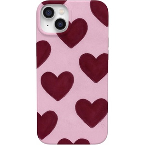 image:imageCasely iPhone 14 Plus Case  Final Rose  Red amp Pink Floral  Compatible with MagSafe  Classic Ultra Slim DesignWhole Lotta Love  Plum Hearts