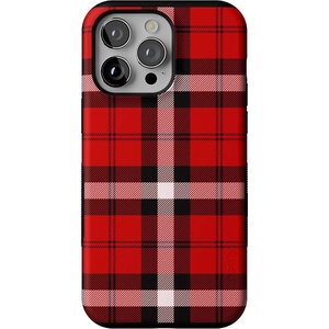 image:imageCasely iPhone 14 Pro Max Case  As if  Red Plaid  Compatible with MagSafe  Bold Protective Design
