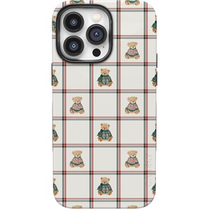 image:imageCasely iPhone 14 Pro Max Case  Bear Hugs  Teddy Squares  Bold Protective Design  MagSafe Compatible Design