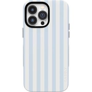 image:imageCasely iPhone 14 Pro Max Case  Blue Stripes  Sunday Best  Bold Protective Design  Compatible with MagSafe
