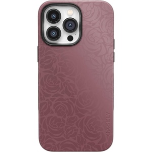 image:imageCasely iPhone 14 Pro Max Case  Bordeaux Rose  Moody Monochrome  Bold Protective Design  Compatible with MagSafe