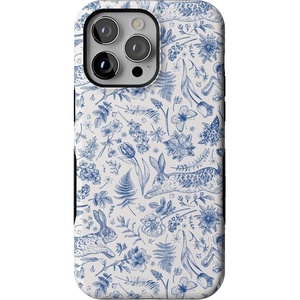 image:imageCasely iPhone 14 Pro Max Case  Bunny Toile  Hop amp Bloom  Bold Protective Design  Compatible with MagSafe