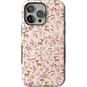 image:imageCasely iPhone 14 Pro Max Case  Dashing Through the Snow  Enchanted Forest  Bold Protective Design  MagSafe Compatible Design
