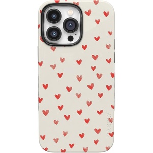 image:imageCasely iPhone 14 Pro Max Case  Love Letters  Doodle Hearts  Bold Protective Design  MagSafe Compatible Design