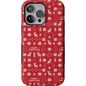 image:imageCasely iPhone 14 Pro Max Case  Stocking Stuffer  Christmas Knit  Bold Protective Design  MagSafe Compatible Design