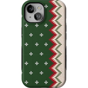 image:imageCasely iPhone 15 Case  Grandpas Sweater  Holiday Knit  Bold Protective Design  MagSafe Compatible Design