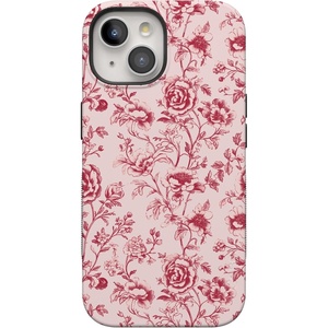 image:imageCasely iPhone 15 Case  Vintage Belle  Floral Toile  Bold Protective Design  MagSafe Compatible Design