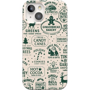 image:imageCasely iPhone 15 Plus Case  Weve Peaked  Aprs Ski Mountains  Compatible with MagSafe  Classic Ultra Slim DesignSantas Stamps  Holiday Market
