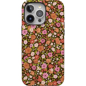 image:imageCasely iPhone 15 Pro Case  Rustic Roses  Boho Bouquet  Bold Protective Design  Compatible with MagSafe