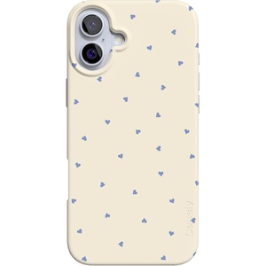 image:imageCasely iPhone 16 Case  Vibe Check  Pink Checkerboard  Compatible with MagSafe  Classic Ultra Slim DesignIm Yours  Tiny Hearts