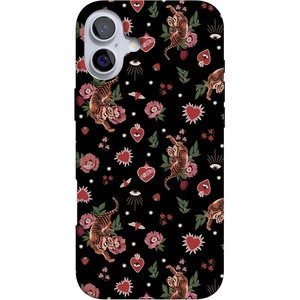 image:imageCasely iPhone 16 Case  Vibe Check  Pink Checkerboard  Compatible with MagSafe  Classic Ultra Slim DesignWild at Heart  Tiger