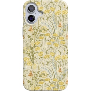 image:imageCasely iPhone 16 Plus Case  Blush Garden  Floral Doodle  Compatible with MagSafe  Classic Ultra Thin DesignBoho Blooms  Golden Floral